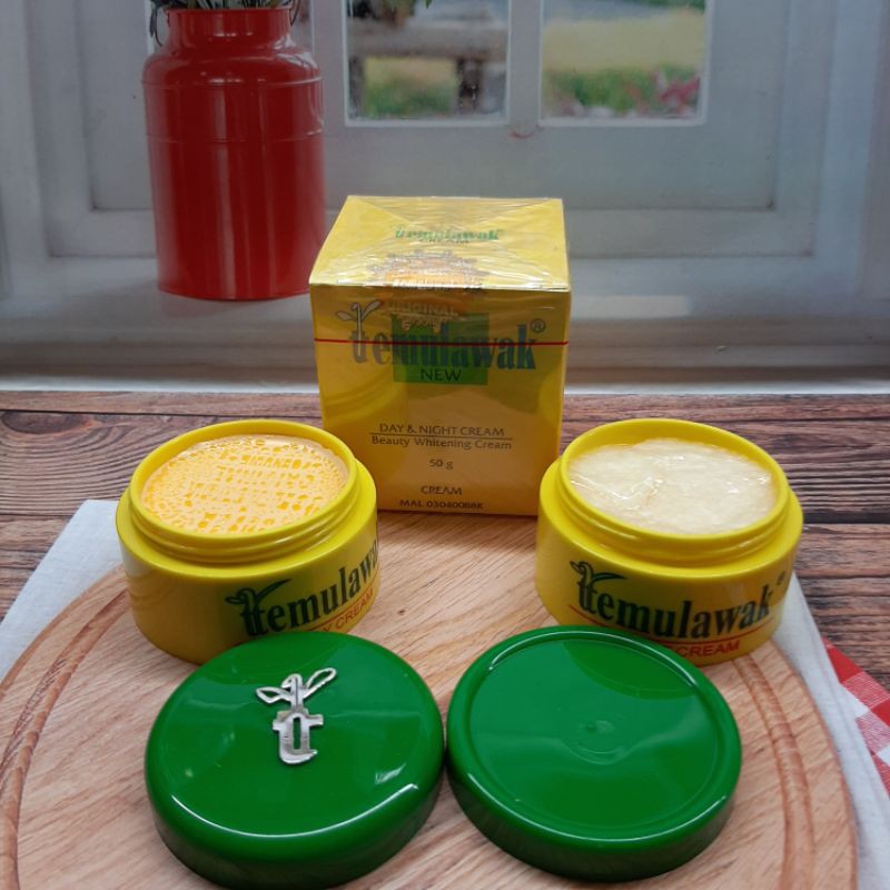 CREAM TEMULAWAK Import Malaysia Siang Malam SUSUN 2in1 ORIGINAL