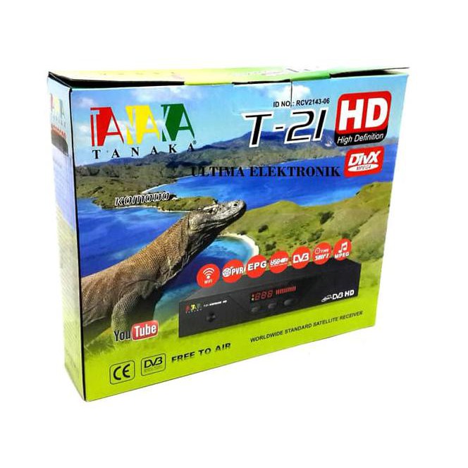 T2K8 Receiver Tanaka T-21 Komodo Hd Gv48