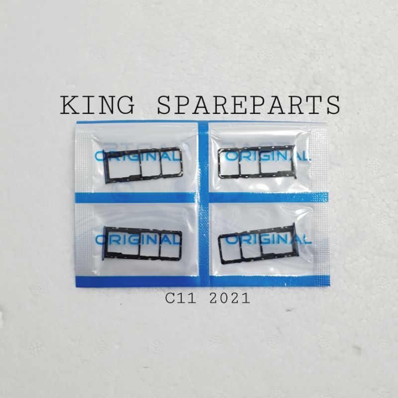 SIMLOCK SIMTRAY SLOT TEMPAT KARTU SIMCARD OPPO REALME C11 2021 ORIGINAL