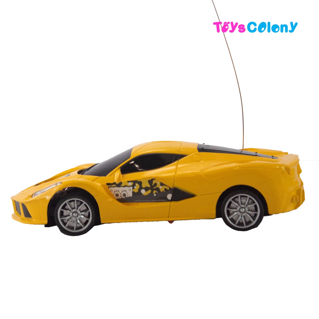 MAINAN REMOTE CONTROL RC FERRARI SPORT CAR SPONGEBOB SERIES SB 1382-2