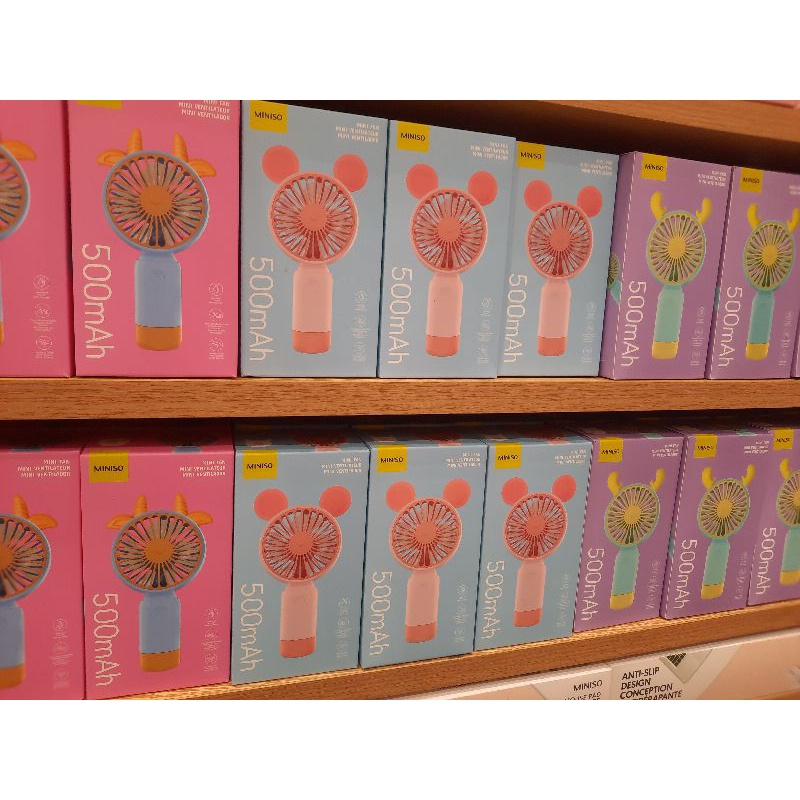 miniso kipas angin lucu