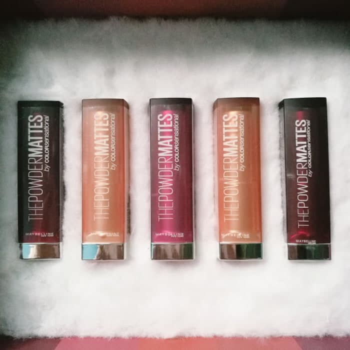 Lipstick Maybelline Powder Matte Lipstik Maybeline The Powder Mattes