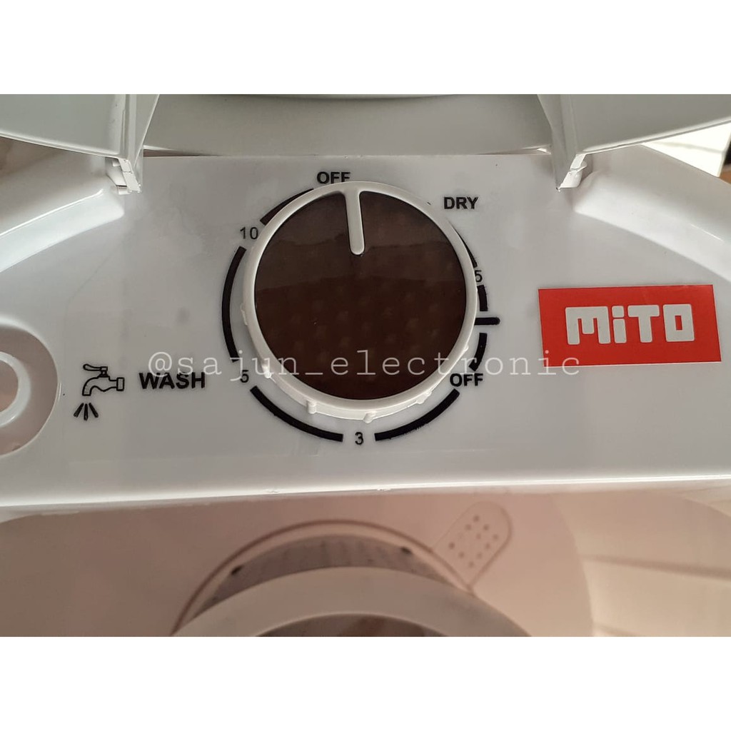 Mito Mesin Cuci Portabel WM1 3,5 Kg - Mesin Cuci Mini Mito WM-1 3,5 Kg