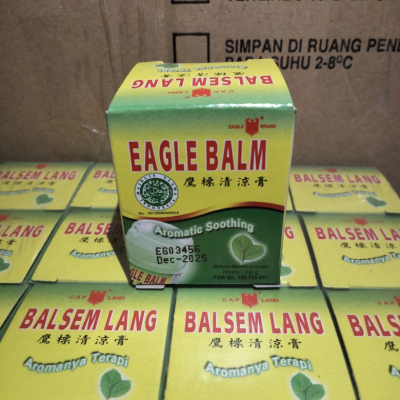 Balsem Lang 10 gr , 20 gr &amp; 40 gr / eagle balm / balsem cap lang