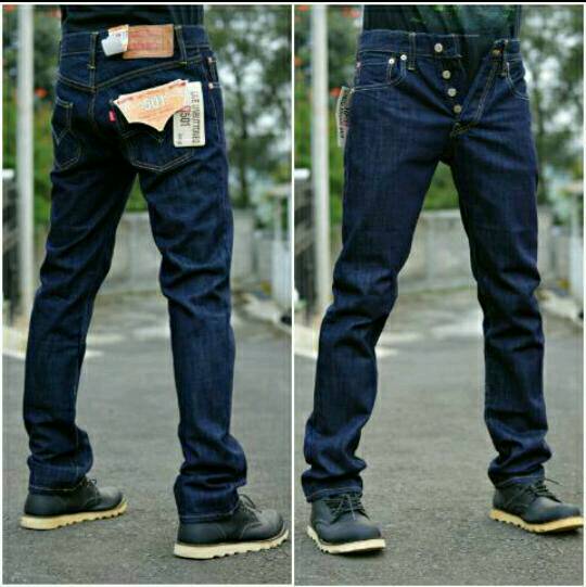 celana levis501 biru dongker | celana original impor | discount levis