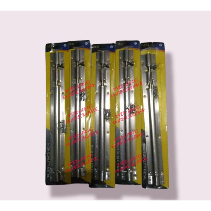 Grendel CAB 12 inch / Grendel Pintu Jendela SS Stainless 12inch