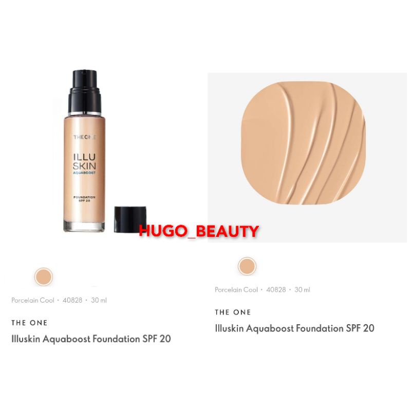 THE ONE ILLUSKIN AQUABOOST FOUNDATION SPF 20