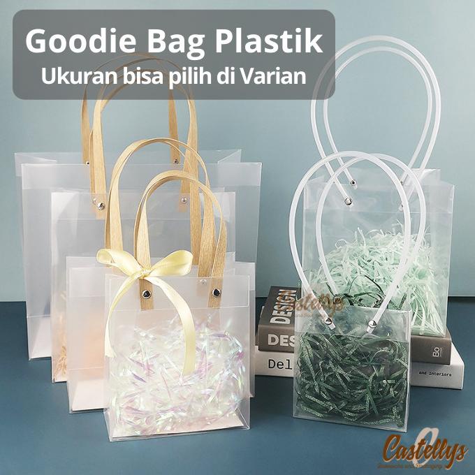 

Produk Unggulan] Goodie Bag PB23 Paper Bag Plastik Packaging Kue Hampers Kado Souvenir