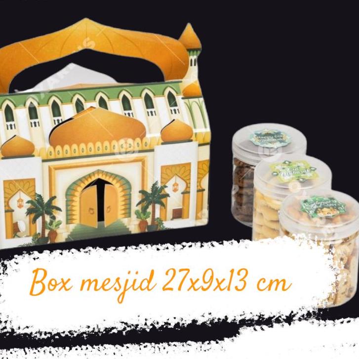 

❁ box toples kue lebaran - dus parcel lebaran - paper bag lebaran - box kue kering - box parcel - gift ♪