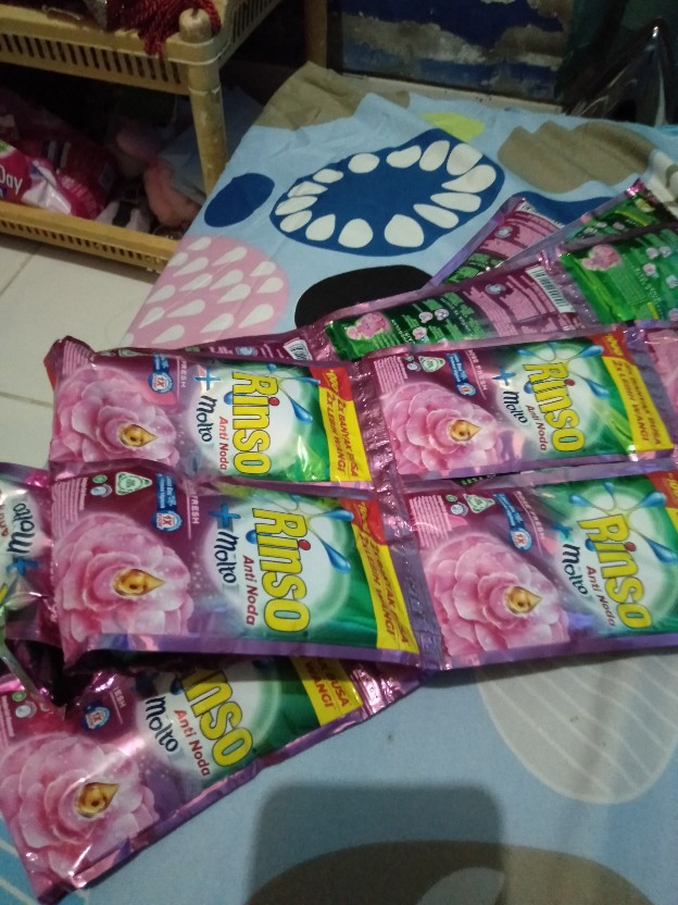 Rinso Cair 42ml Renceng Isi 12pc