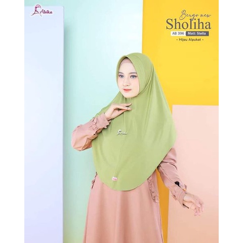 Abika Hijab Bergo sholiha / Jilbab Instan Original