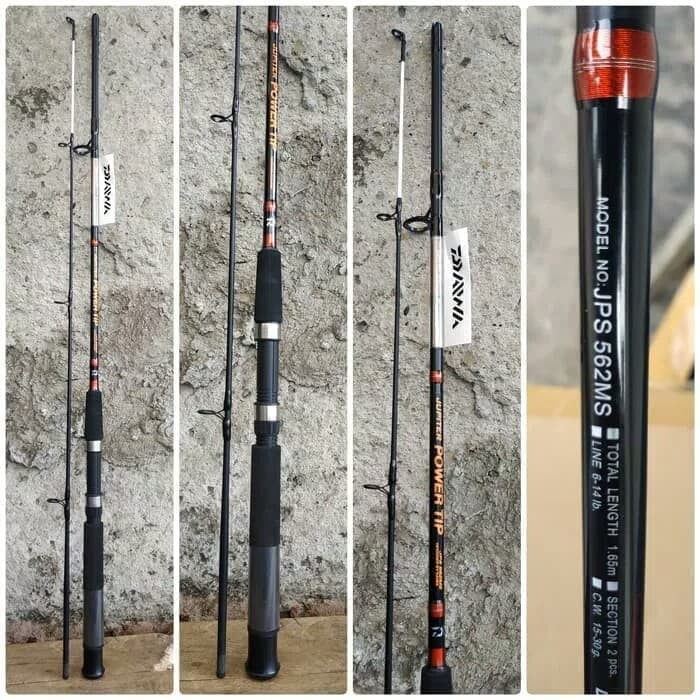 Joran Pancing Galatama Murah Daiwa Jupiter Power Tip Panjang 165cm Carbon Premium Asli Terlaris