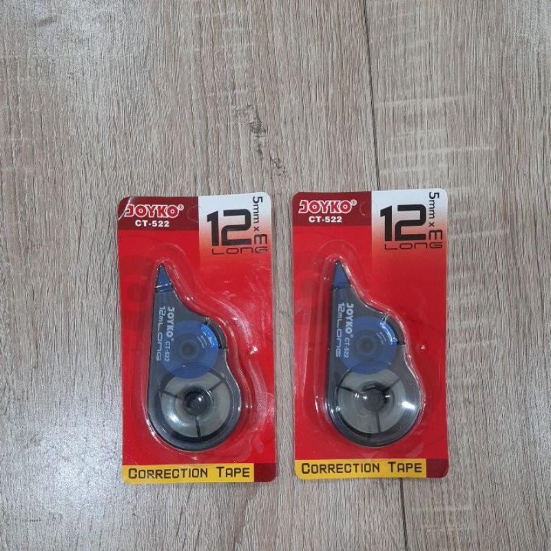 

Tipex Kertas Joyko CT-522 12m Long / Correction Tape Joyko CT- 522