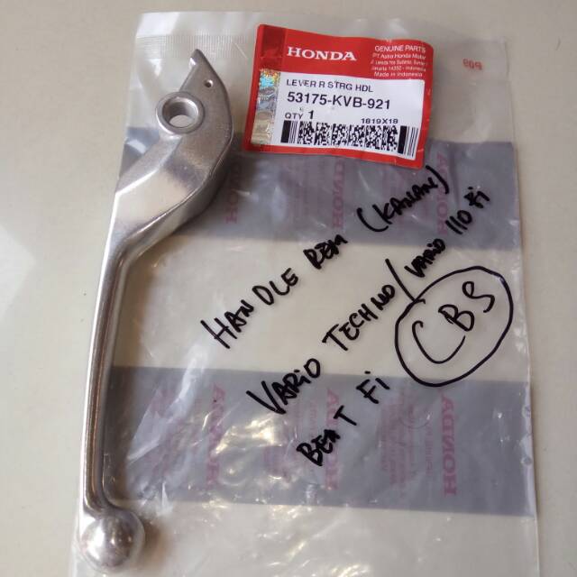 Handle Rem Kanan Beat Fi CBS 53175KVB921 Honda