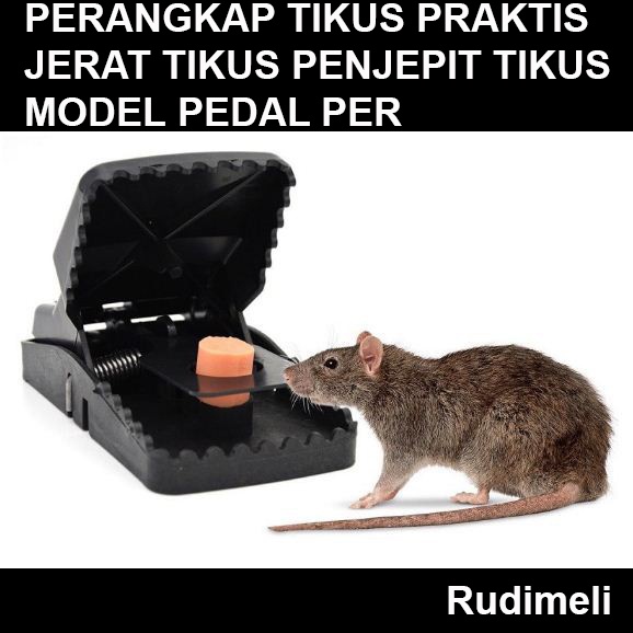 RUDIMELI-JEBAKAN TIKUS/PERANGKAP TIKUS/PEMBUNUH TIKUS/ PENJEPIT TIKUS Inovasi baru jepit automatis mouse trap pest control