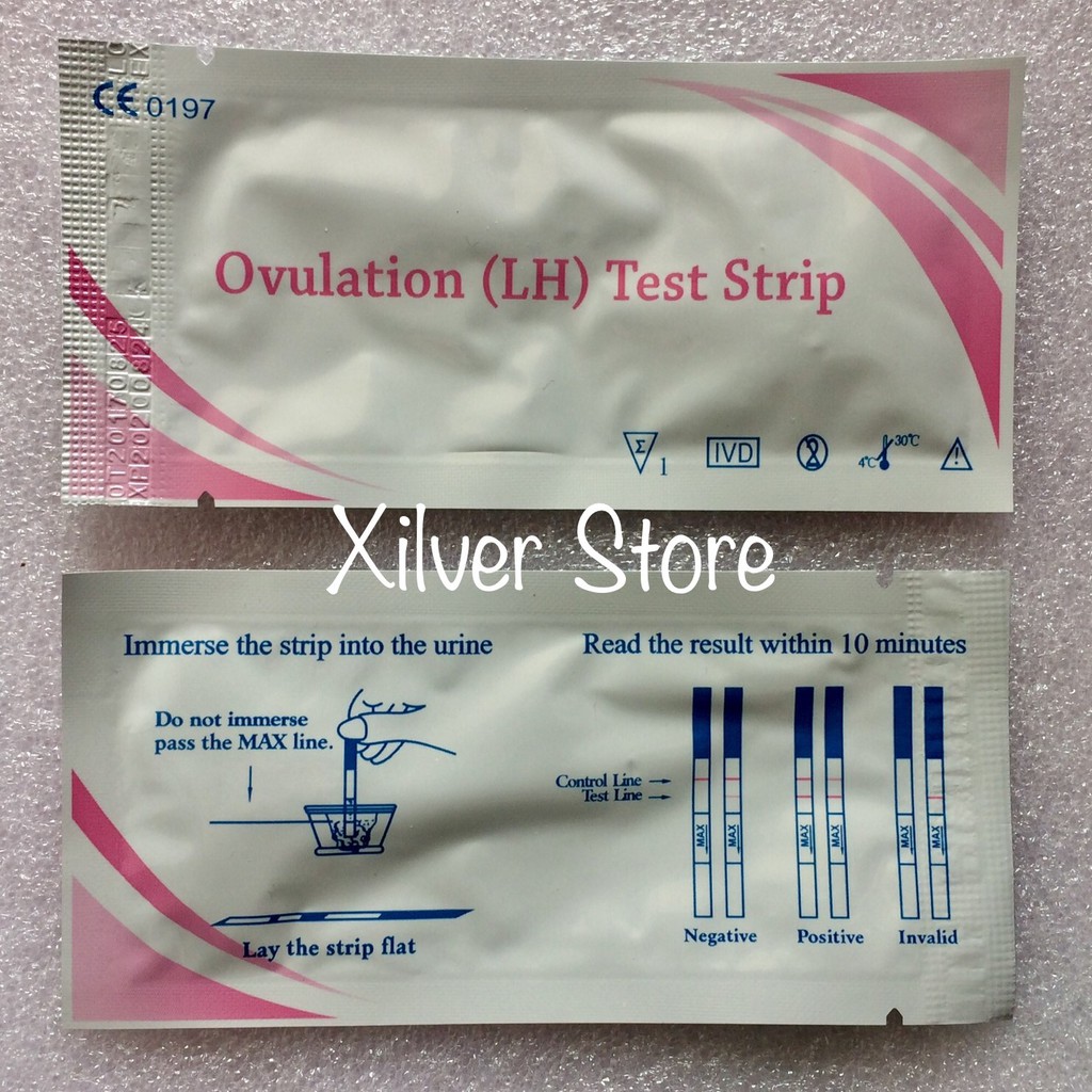 Jual Ovulation LH Test Strip / Tes Masa Subur / Cek Kesuburan / Baby