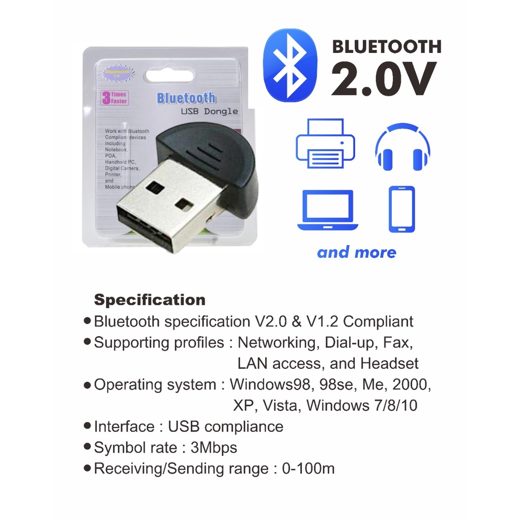 BLUETOOTH USB DONGLE MINI JAMUR