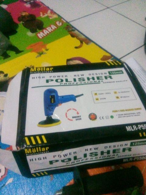 Polisher Variable Speed Mesin Poles Mobil Polisher Mollar P5500 Modern