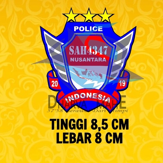 

stiker SAHABAT, SAH4347 NUSANTARA, Angkatan 43 Bintara polri, stiker polsek, stiker polres, stiker .