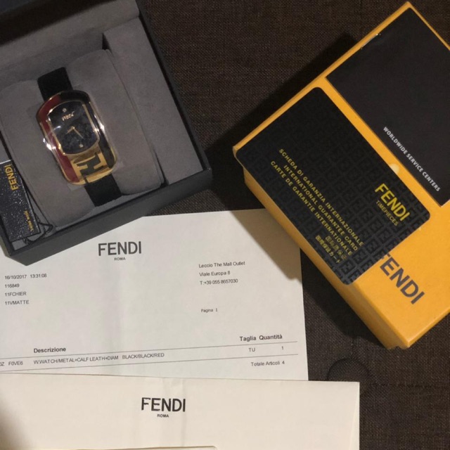 Fendi authentic jam tangan