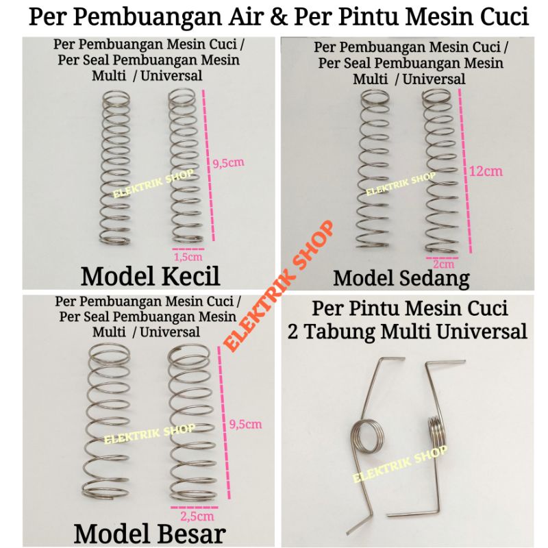 PER SEAL PEMBUANGAN PINTU MESIN CUCI MULTI UNIVERSAL SEMUA MEREK