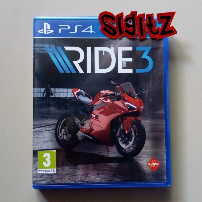 bd PS4 kaset game RIDE 3 / RIDE3