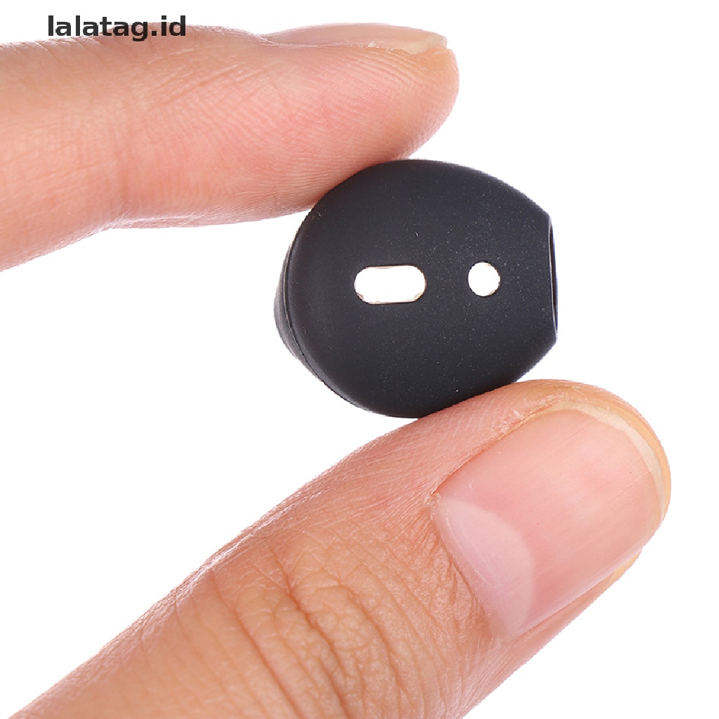 (lalatag) 2pcs / Set Pad / Bantalan Earplug Earphone Pengganti Bahan Silikon