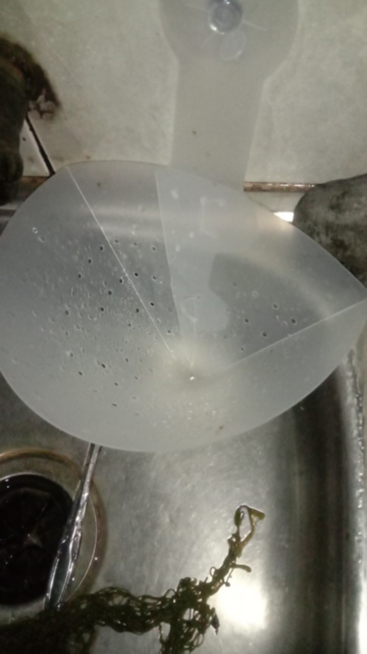 Saringan Lipat Alat Dapur Simple Stopper Anti Tersumbat