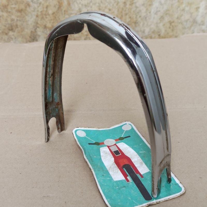 bando sayap legshield honda c70 ori original second bekas copotan