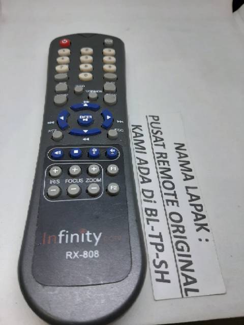 REMOTE REMOT CCTV INFINITY RX-808 ORIGINAL ASLI