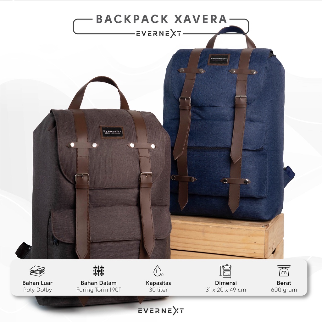 Tas Ransel Wanita Backpack Ukuran Besar 30L Muat Banyak Multifungsi Gaya Korea Jepang Backpack Laptop 14 15&quot; Inch