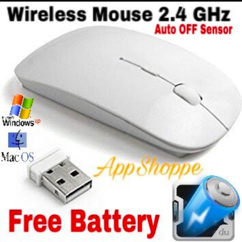 Mouse Bluetooth Wireless 2.4GHz Windows &amp; Mac