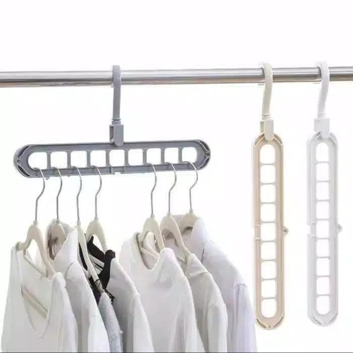 FREE 5 PCS GARANSI 3 BULAN KERUSAKAN nice hanger isi enam