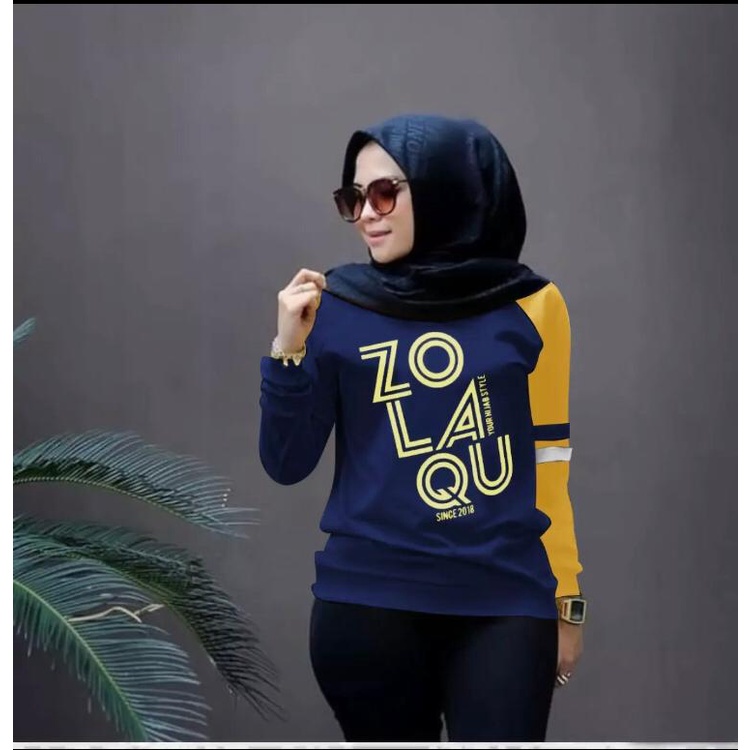 RYN_FASHION - (COD) BAYAR DITEMPAT / BAJU ZOLAQU / ATASAN ZALOQU / SWEATER ZOLAQU (COD) BAJU WANITA 