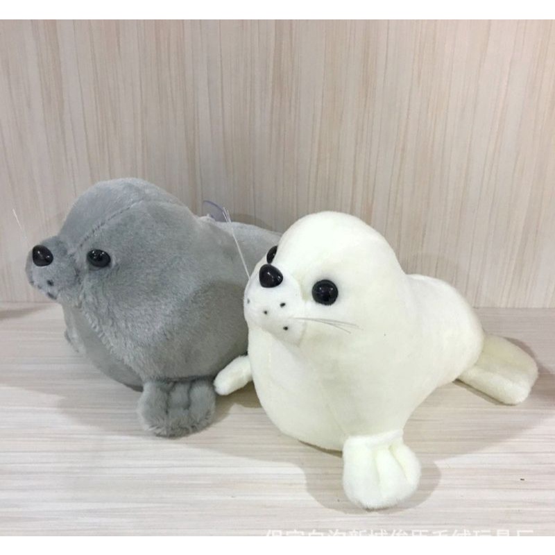 Boneka Anjing Laut Bahan Plush Lembut