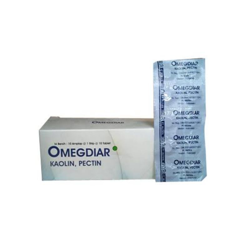 Omegdiar Tablet/ Obat Diare/ Obat Anti Diare