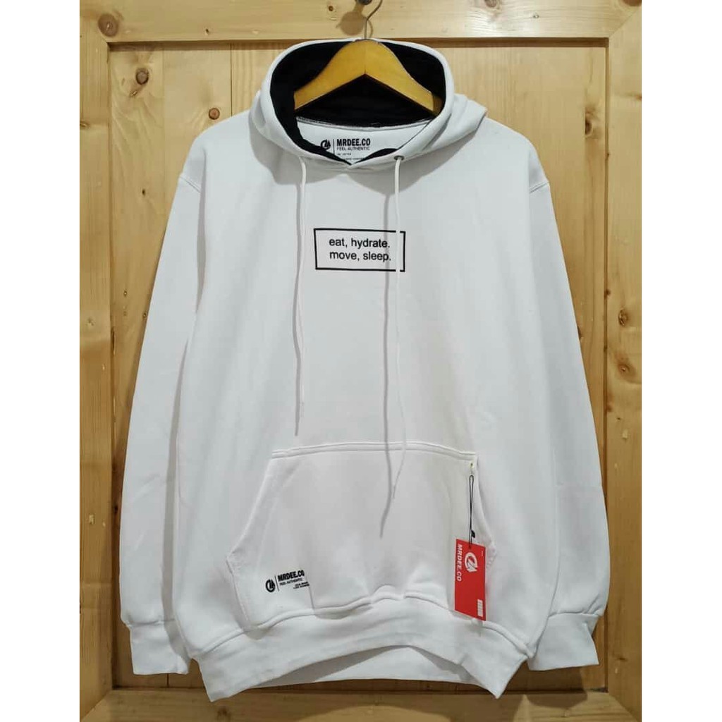 SWITER COWOK DISTRO ORIGINAL HOODIE HOODIE PRIA MR DEE PUTIH ORIGINAL DISTRO