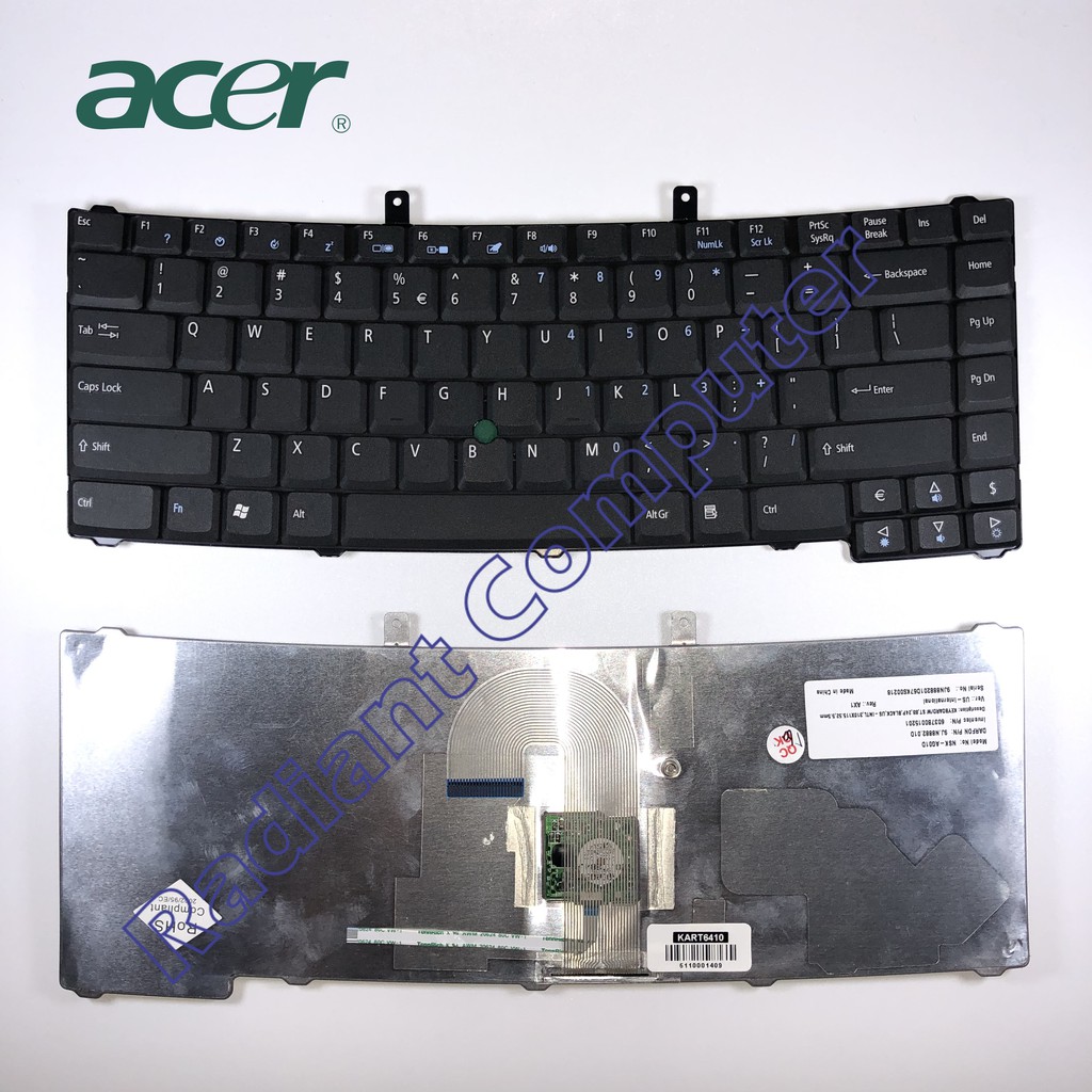 Keyboard Acer Travelmate 6410 6460 series with pointer