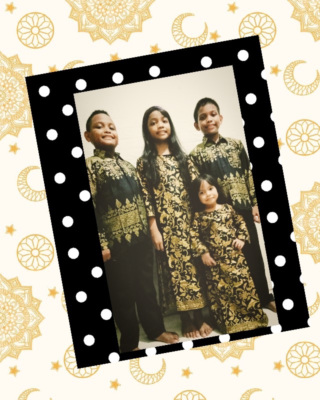 Gamis Batik Anak Perempuan Murah Berkualitas 1-12 Tahun Motif 1-4