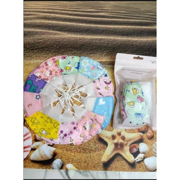 MASKER DUCKBILL ANAK MOTIF MASKER DUCKBILL ANAK KARAKTER MASKER DUCKBILL ANAK 1 BOX ISI 50 PCS