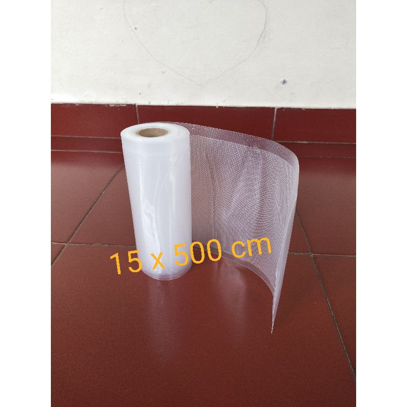 

Plastik roll 15x500 cm vacum emboss