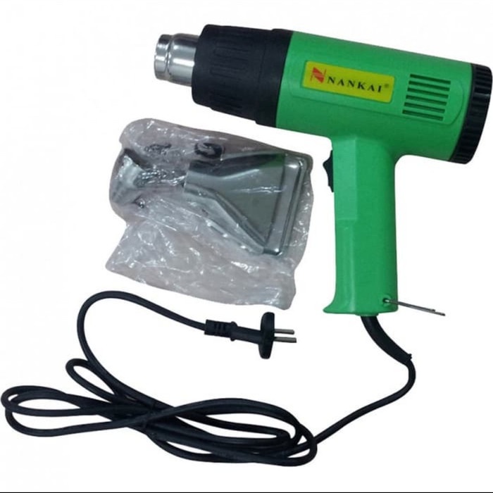 

Heater Gun Hot Air Alat Pemanas Plastik Logam Penghapus Cat Melelehkan