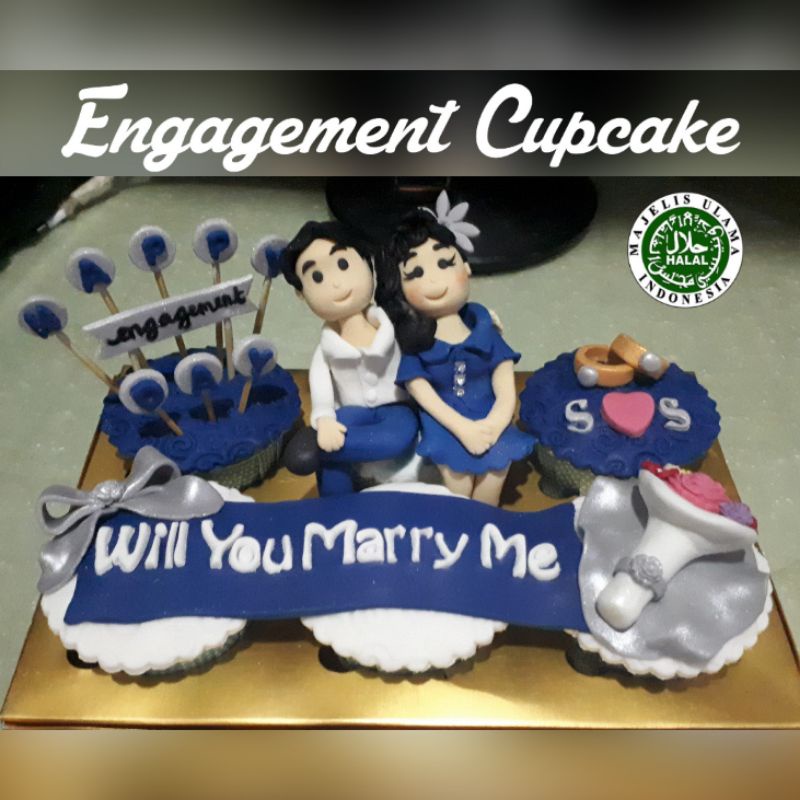 

cupcake premium isi 6 pcs cupcake cupcake unik cupcake engagement cupcake enak cupcake lamaran