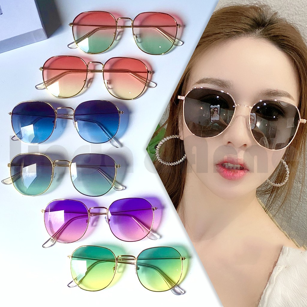 Kacamata Fashion Pria Dan Wanita / Frame Dan Lensa Kacamata / Sunglasses Unisex Import