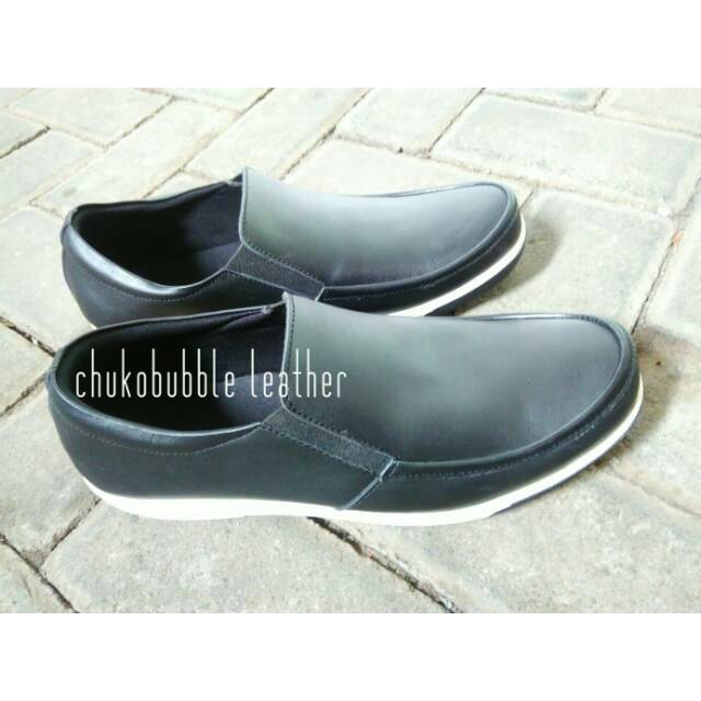 sepatu kulit pria asli garut sepatu santai pria terlaris