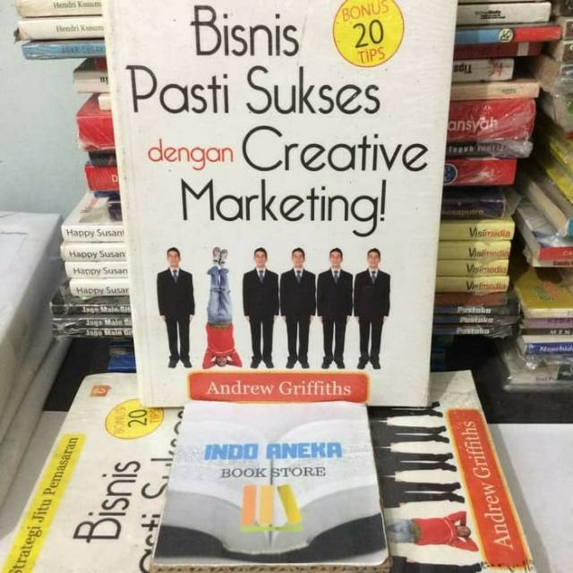 

buku bisnis pasti sukses dengan creative marketing