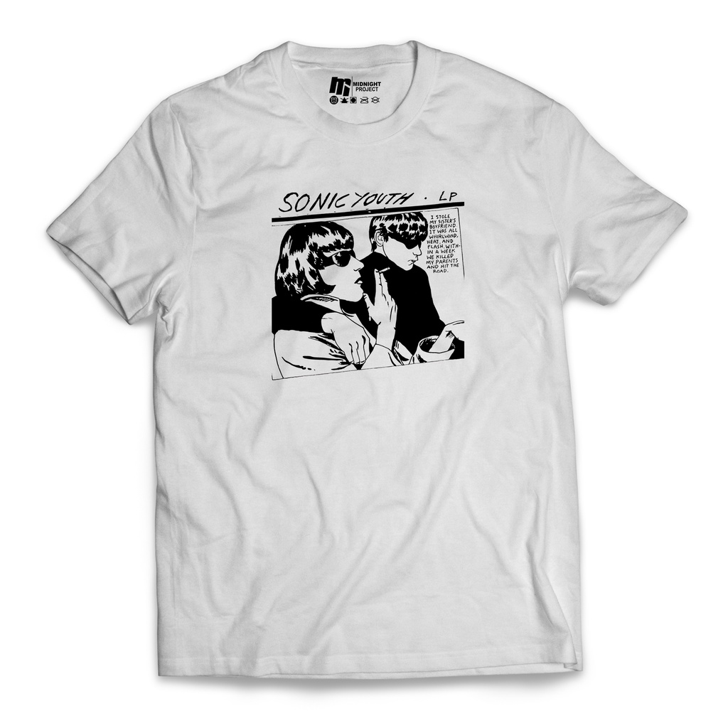 T-shirt SONIC YOUTH WHITE