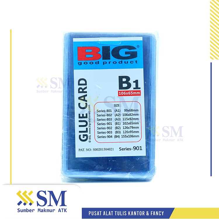 

(PCS) NAME BAG MIKA BIG B1 / PLASTIK ID CARD