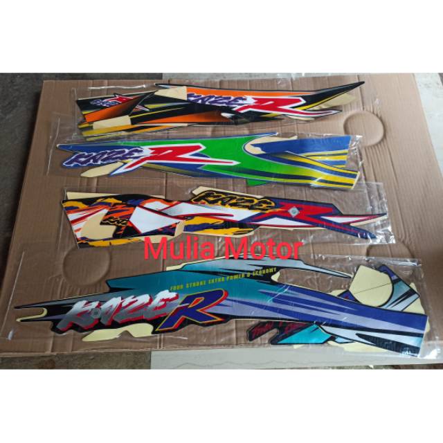 Stiker striping lisbody kaze r