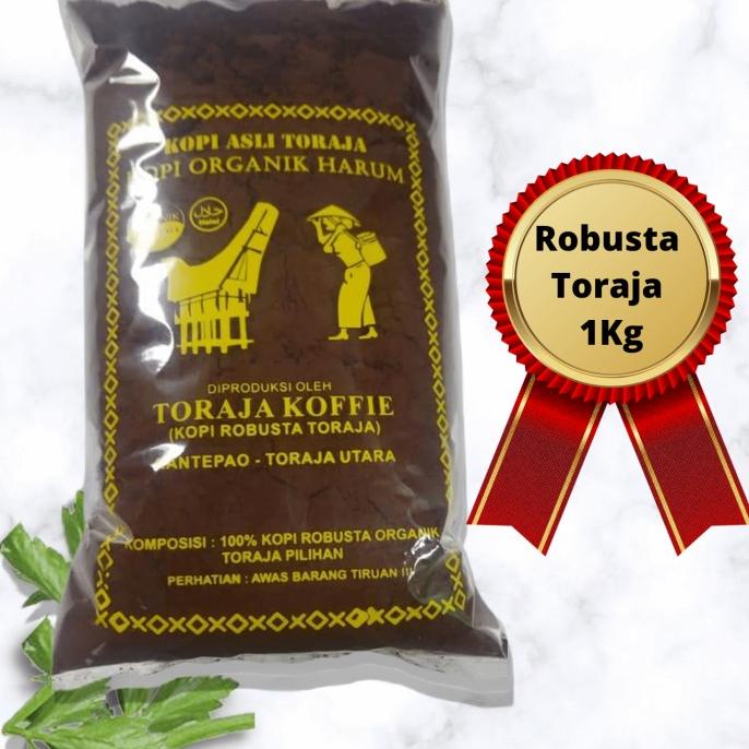 

biji kopi robusta Toraja Roasted grade 1/1kg